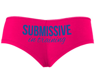 Submissive In Training - Fuchsia Boyshort