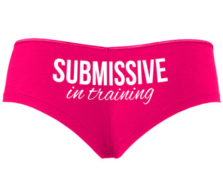 Submissive In Training - Fuchsia Boyshort