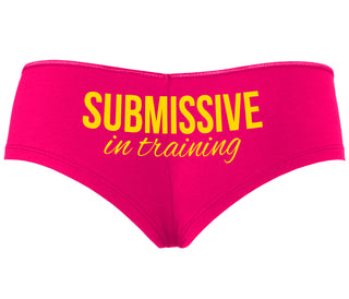 Submissive In Training - Fuchsia Boyshort