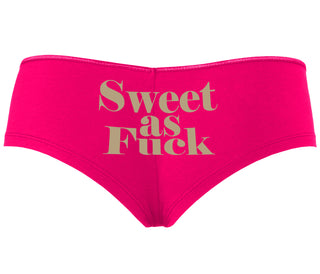 Sweet As Fuck - Fuchsia Boyshort