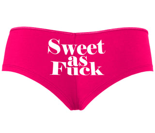 Sweet As Fuck - Fuchsia Boyshort