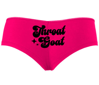 Throat Goat - Deep Throat Expert - Fuchsia Boyshort