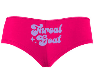 Throat Goat - Deep Throat Expert - Fuchsia Boyshort