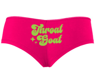 Throat Goat - Deep Throat Expert - Fuchsia Boyshort