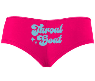 Throat Goat - Deep Throat Expert - Fuchsia Boyshort