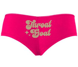 Throat Goat - Deep Throat Expert - Fuchsia Boyshort
