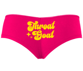 Throat Goat - Deep Throat Expert - Fuchsia Boyshort