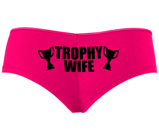 Trophy Wife Award - Fuchsia Boyshort