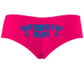 Trophy Wife Award - Fuchsia Boyshort