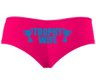 Trophy Wife Award - Fuchsia Boyshort
