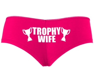Trophy Wife Award - Fuchsia Boyshort
