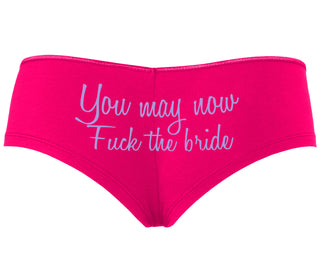 You May Now Fuck The Bride - Fuchsia Boyshort