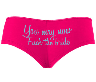 You May Now Fuck The Bride - Fuchsia Boyshort
