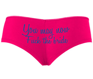 You May Now Fuck The Bride - Fuchsia Boyshort