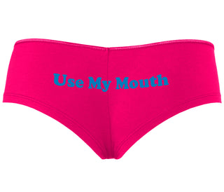 Use My Mouth - Fuchsia Boyshort