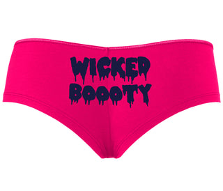 Wicked Boooty - Fuchsia Boyshort