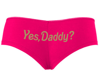 Yes Daddy ? - Fuchsia Boyshort