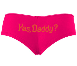 Yes Daddy ? - Fuchsia Boyshort