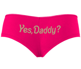 Yes Daddy ? - Fuchsia Boyshort