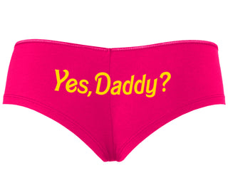Yes Daddy ? - Fuchsia Boyshort