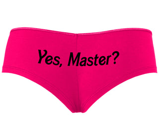 Yes Master ? - Fuchsia Boyshort