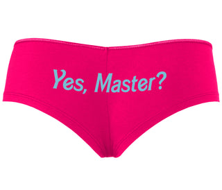 Yes Master ? - Fuchsia Boyshort