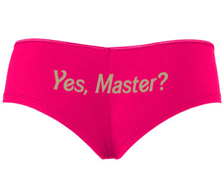 Yes Master ? - Fuchsia Boyshort