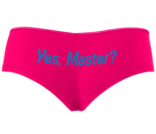 Yes Master ? - Fuchsia Boyshort