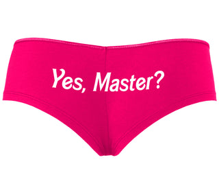 Yes Master ? - Fuchsia Boyshort
