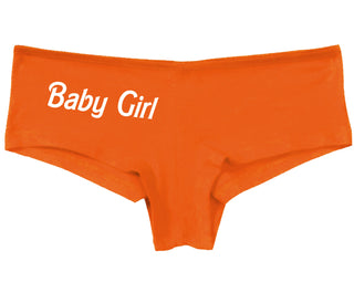 Baby Girl - Orange Boy Short