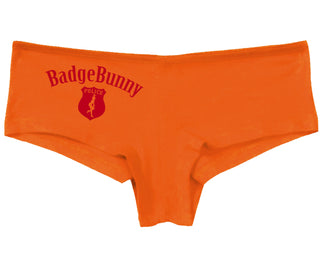 Badge Bunny for LEO Wife or Girlfriend - Orange Boy Short