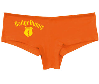 Badge Bunny for LEO Wife or Girlfriend - Orange Boy Short