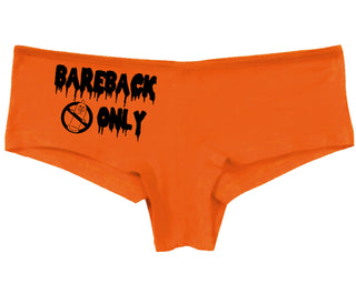 Bareback Only - Orange Boy Short