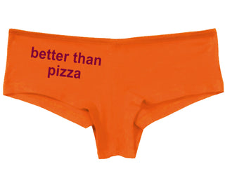 Better Than Pizza - Orange Boy Short