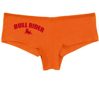 Bull Rider - Size Queen - Hotwife - Orange Boy Short
