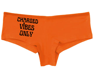 Charged Vibes Only - Orange Boy Short