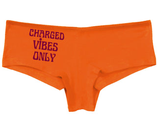 Charged Vibes Only - Orange Boy Short