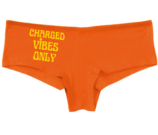Charged Vibes Only - Orange Boy Short