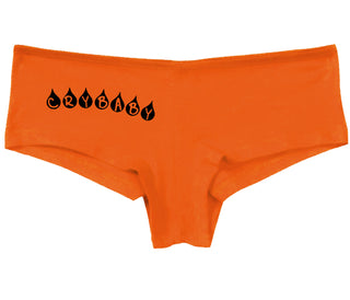 Crybaby Tear Design - Orange Boy Short