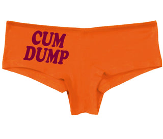 Cum Dump - Bold Design - Orange Boy Short