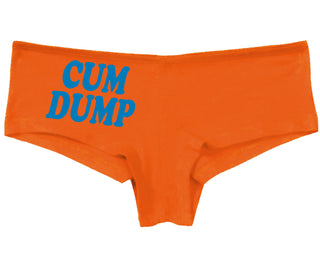 Cum Dump - Bold Design - Orange Boy Short
