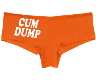 Cum Dump - Bold Design - Orange Boy Short