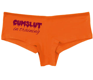 Cumslut in Training - Orange Boy Short
