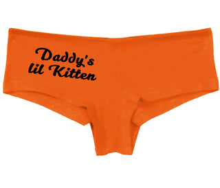 Daddys Little Kitten - Orange Boy Short