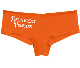 Deepthroat Princess - Deep Throat Specialist - Orange Boy Short