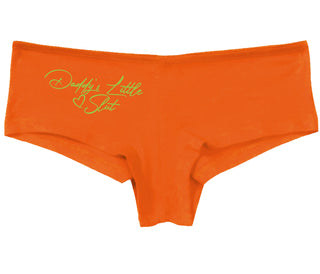 Daddy's Little Slut - Orange Boy Short