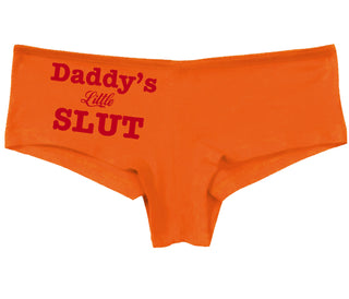 Daddy's Little Slut - Orange Boy Short