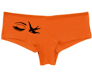 I Swallow - Eye Bird - Orange Boy Short