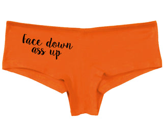 Face Down Ass Up - Orange Boy Short