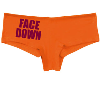 Face Down - Orange Boy Short